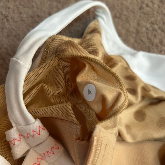 Lululemon Womens Scoop Me Up Tank Size 4 White Indigo Mirage Gym Y2K Yoga Run - Picture 3 of 9